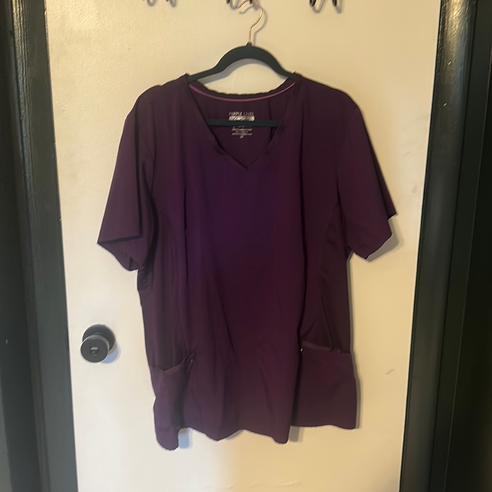 Healing Hands Purple Label EUC Scrub top